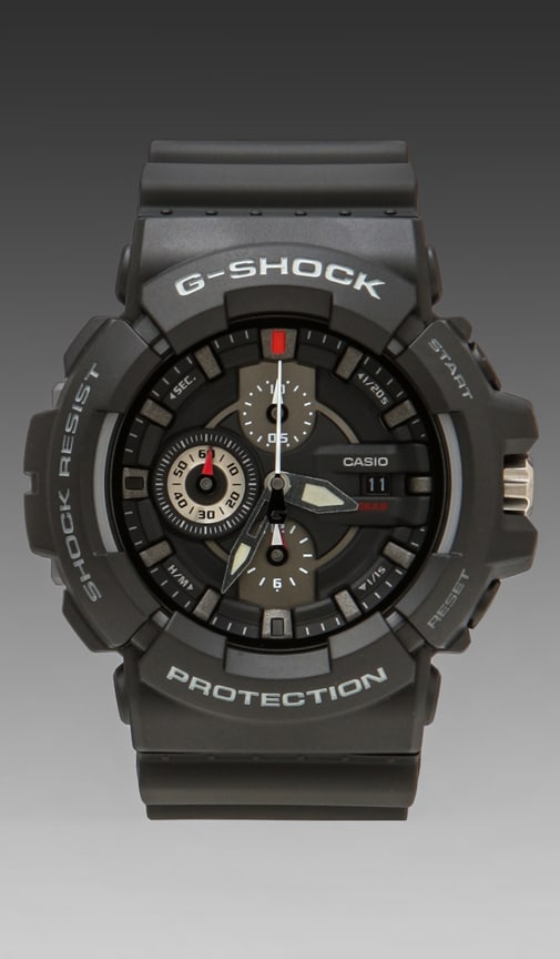 G Shock Gac 100 1a Black Revolve