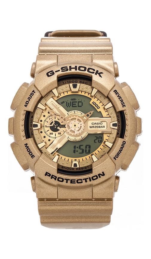 G Shock GA110GD 9A Light Gold REVOLVE