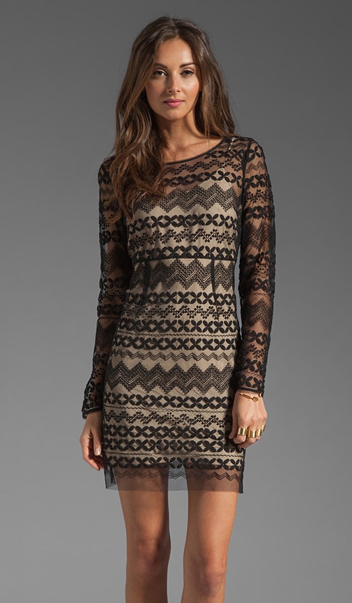 Long Sleeve Tulle Dress