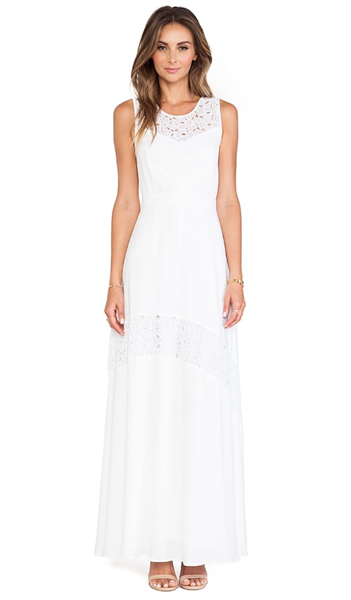 Gianna Lace Detail Maxi Dress