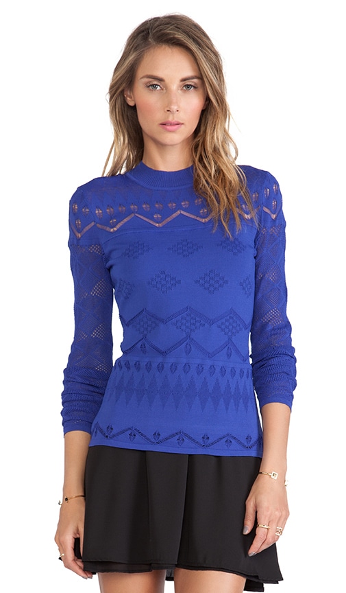 Jackie Mock Turtleneck Sweater