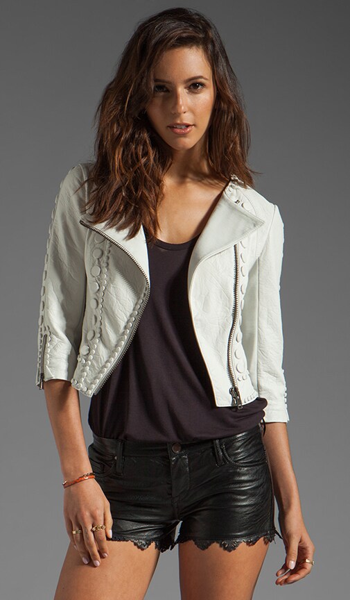 Catherine malandrino leather clearance jacket