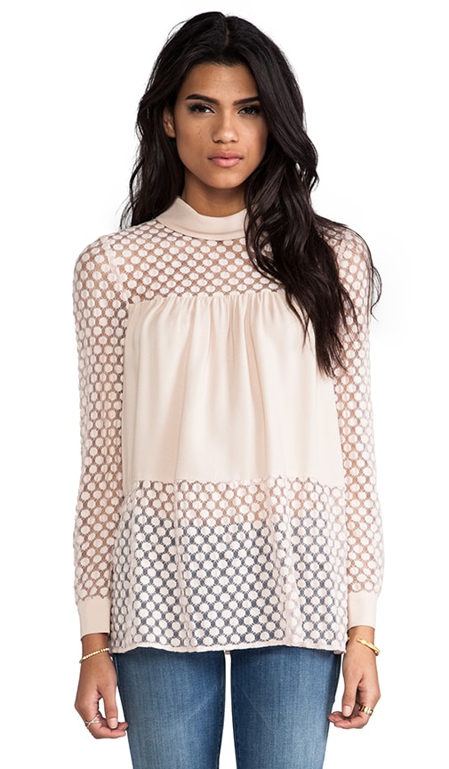 Amadi Long Sleeve Silk Blouse