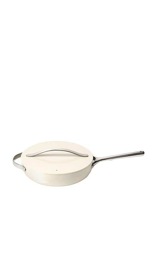 Caraway 4.5 Quart Non-stick Ceramic Saute Pan In White