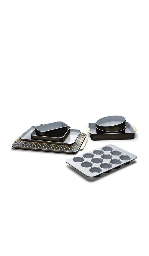 Caraway Non-toxic Ceramic Non-stick Mega Bakeware Set In Silver