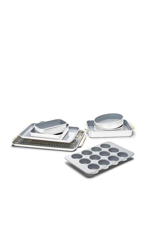 Caraway Non-toxic Ceramic Non-stick Mega Bakeware Set In Silver