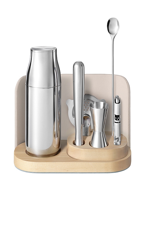 Caraway 6 Piece Bar Set In White