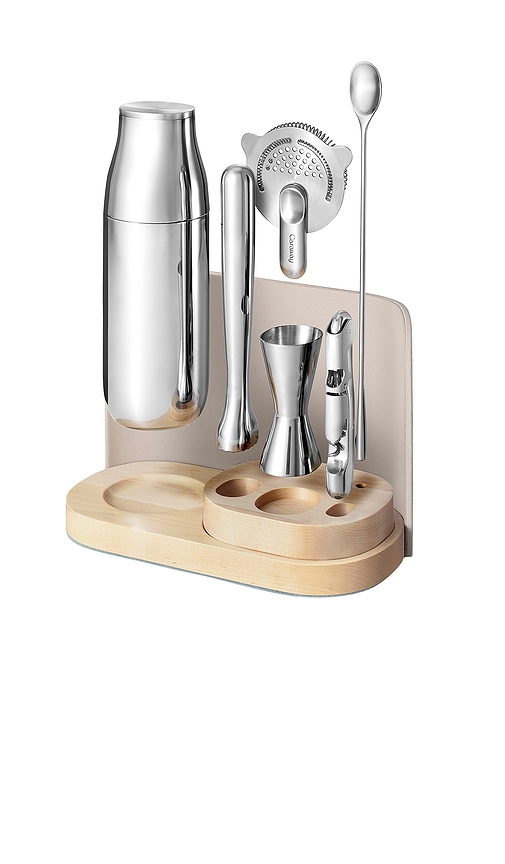 Caraway 6 Piece Bar Set In White