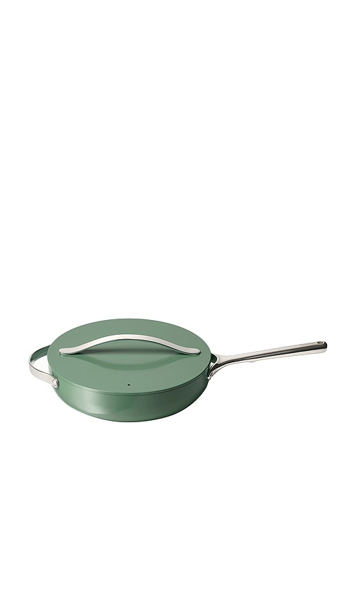 Caraway 4.5 Quart Non-stick Ceramic Saute Pan In Green