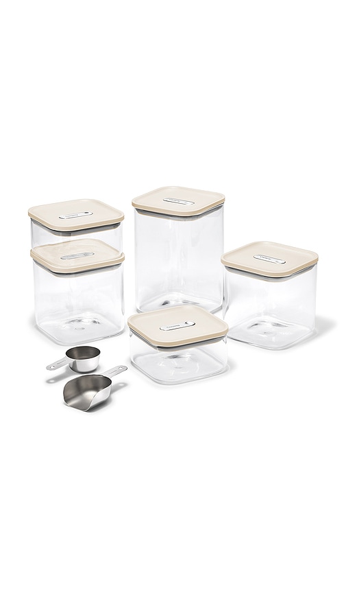 Caraway 13 Piece Glass Airtight Container Set In Multi