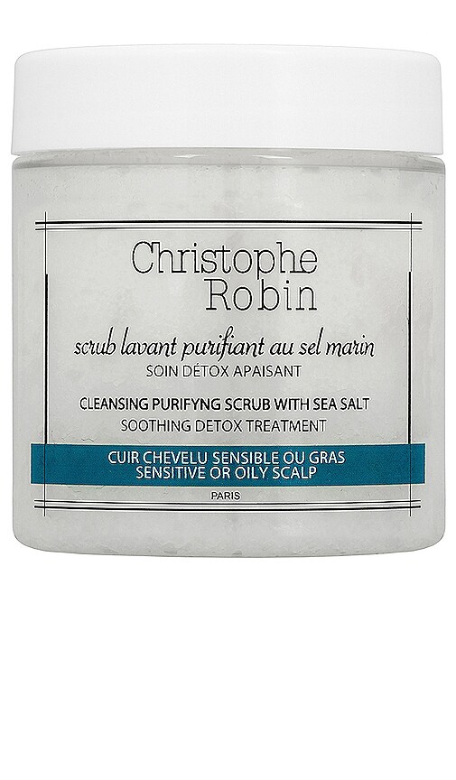 Travel Cleansing Purifying Shampoo Scrub with Sea Salt