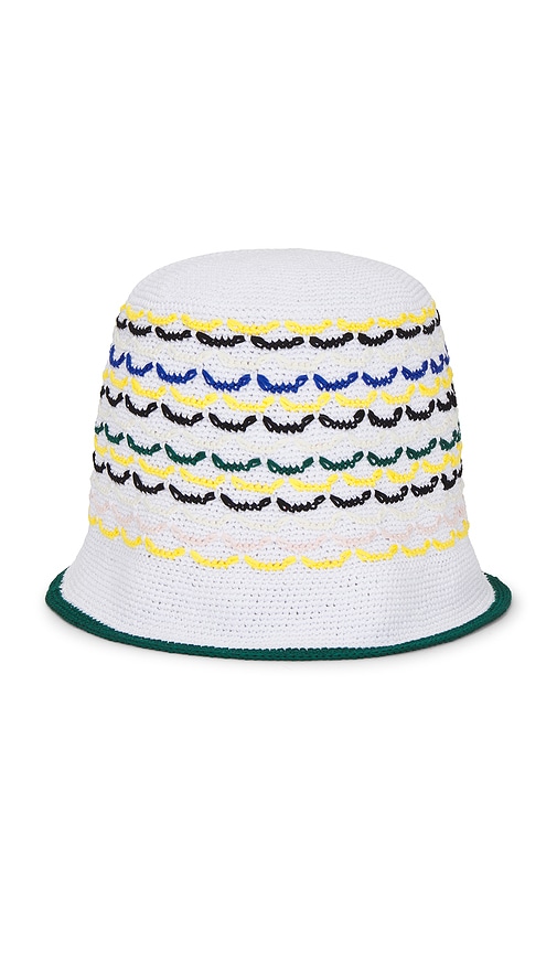Casablanca White Casasport Rabbit Cap | Smart Closet