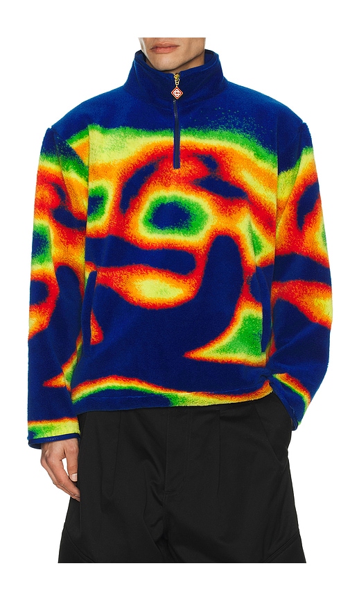 Casablanca 1/4 Zip Fleece Jacket