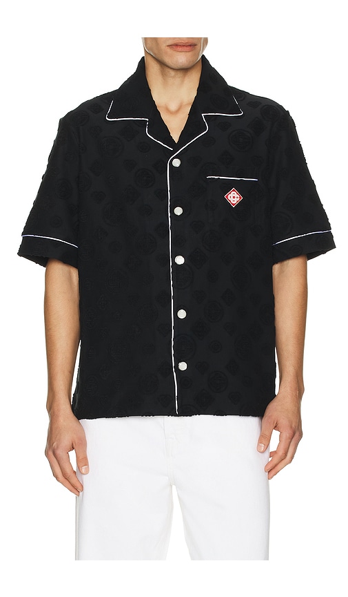 Casablanca Towelling Monogram Shirt