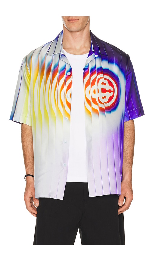 Casablanca Shockwave Cuban Collar Shirt