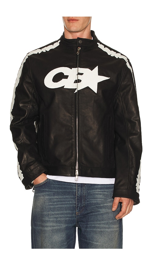 Cole Buxton Decal Racer Jacket