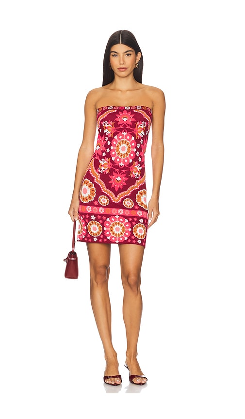 Rome Mini Dress in Red. - size XS (also in L, M, S, XL, XXS)