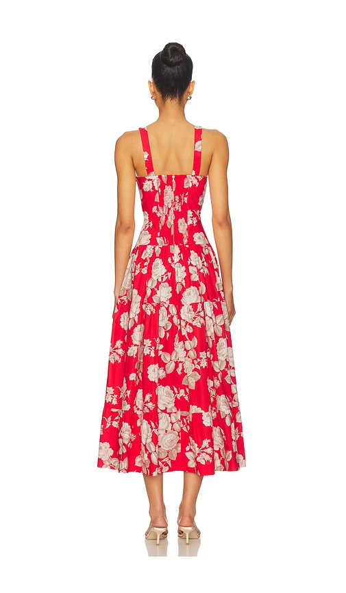  Cara Cara Kleid Santiago In Red. Größe 4. Also In 00, 0, 6, 12. 