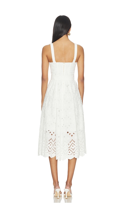  Cara Cara Kleid Calypso In White. Größe 0. Also In 4, 6, 10, 12. 