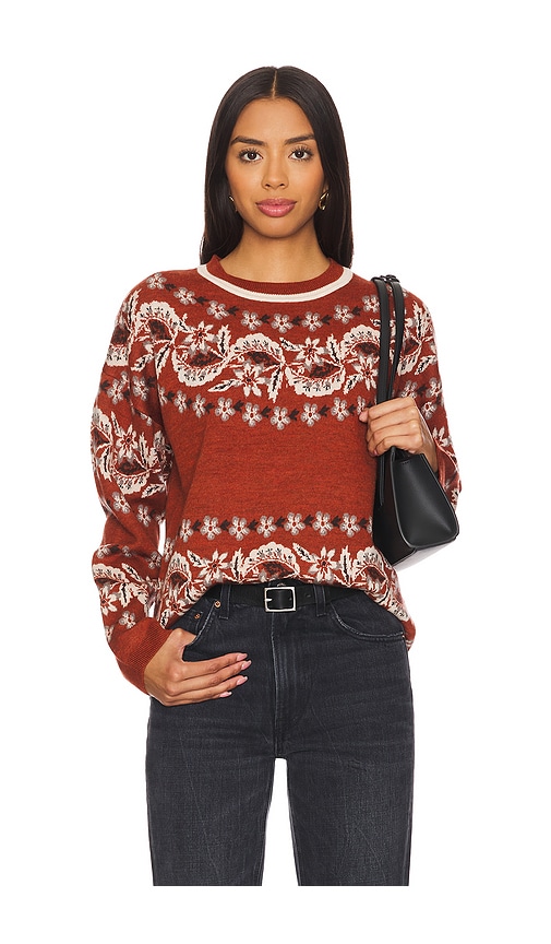 Shop Cara Cara Bondi Sweater In Renaissance Floral