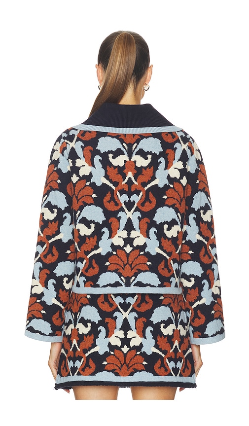  Cara Cara Oberbekleidung Delilah In Blue,brown. Größe Xs. Also In Xxs, S, M, Xl. 