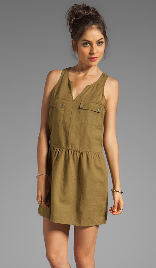 C&c california hot sale dress linen