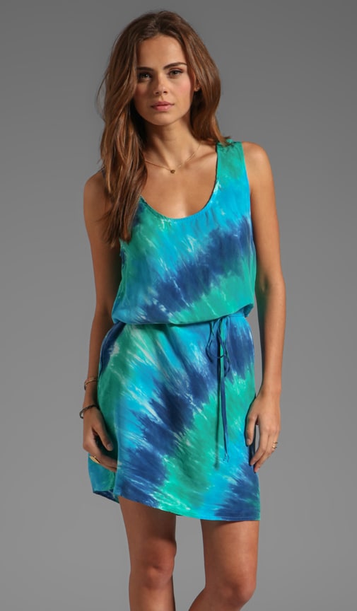 Bemberg Circle Tie Dye Tank Dress