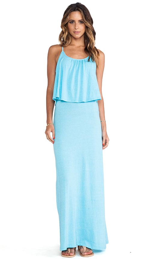 Ruffle Tank Maxi Dress