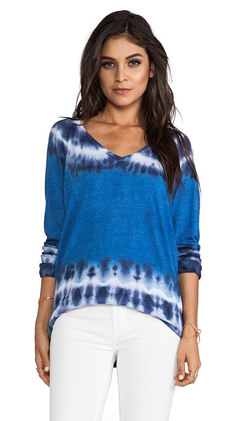 V-Neck Raglan Sweatshirt