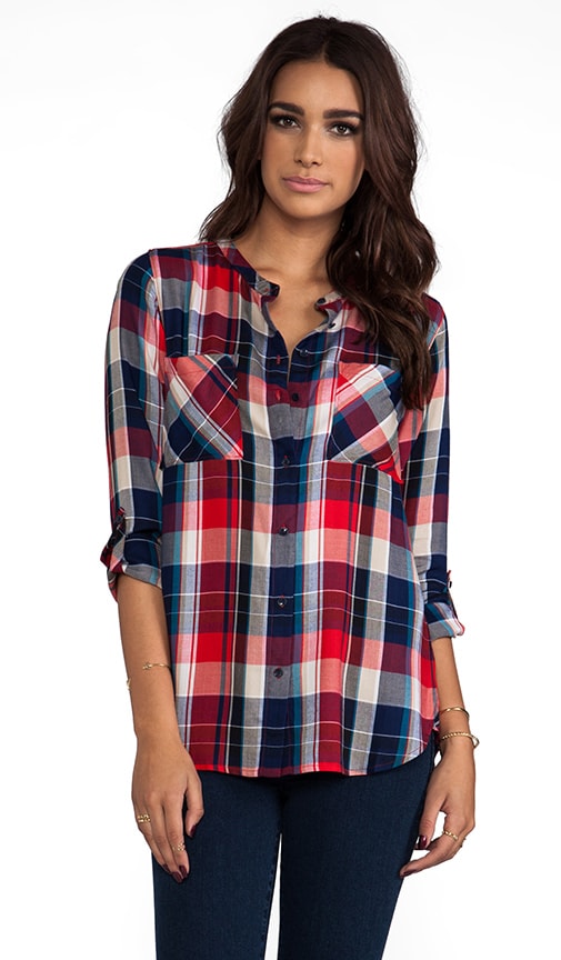 Two Pocket Plaid Shirt