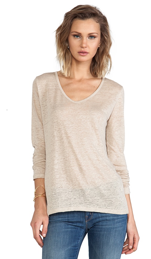Long Sleeve Hi-Lo Top