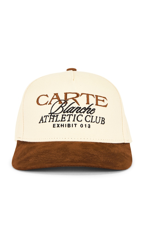 Carte Blanche The Suede Athletic Club Snapback Hat