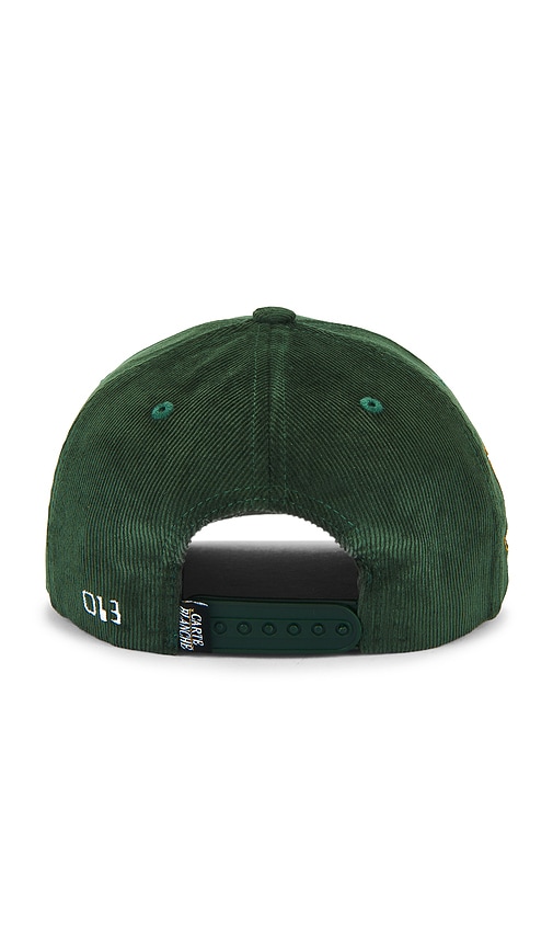 Carte Blanche The Corduroy Classic Snapback Hat In Green