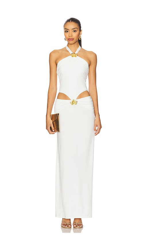 Cin Cin Imperial Orchid Maxi Dress