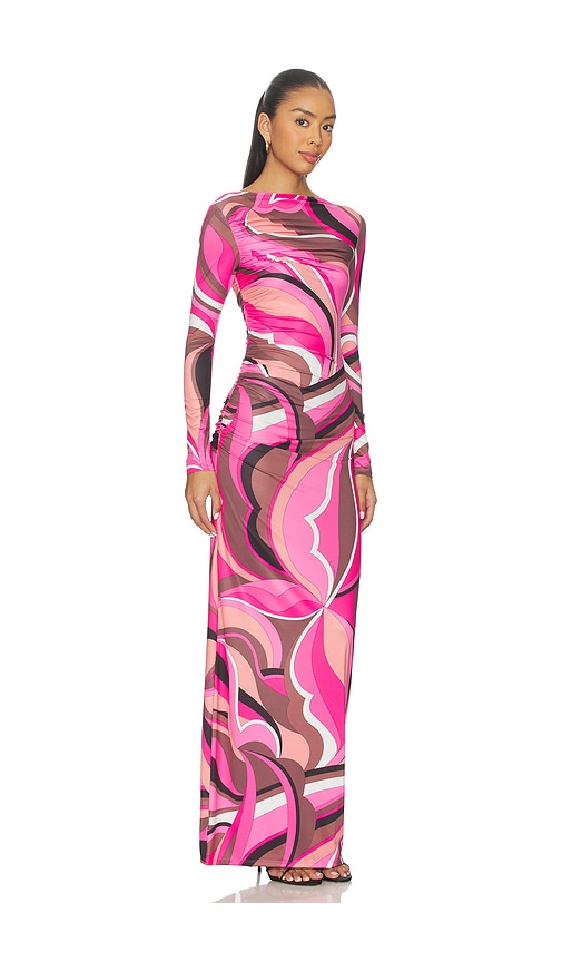 Cin Cin Empress Maxi Dress In Pink