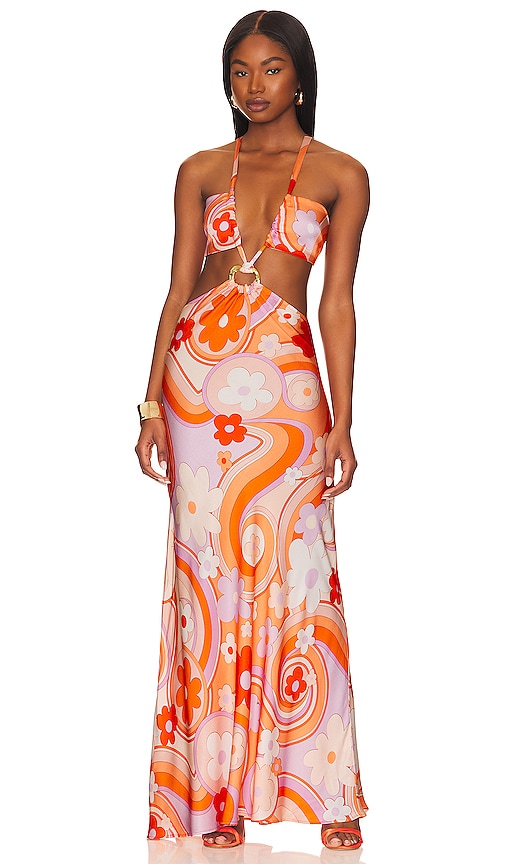 CIN CIN Galaxy Maxi Dress in Bloom