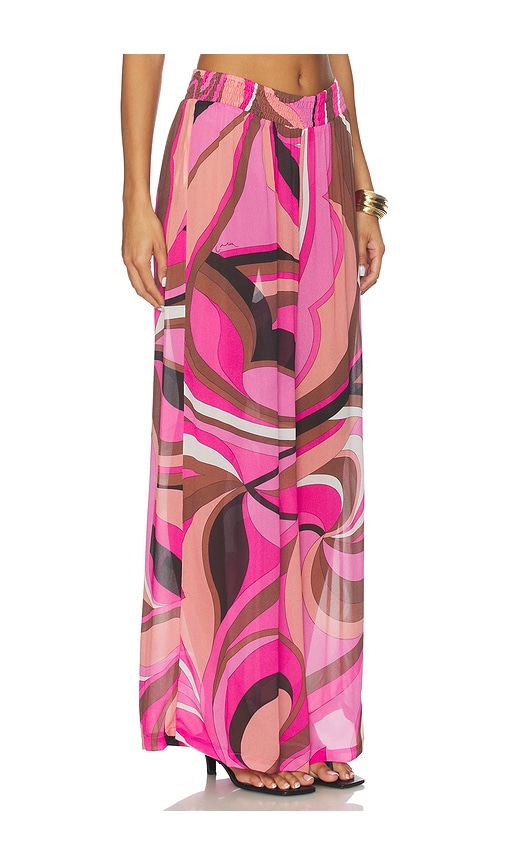 Cin Cin Mission Wide Leg Pants In Multi