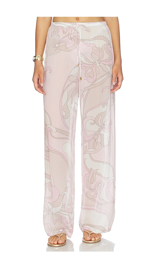 Oasis Pants by Cin Cin in Deco Pink