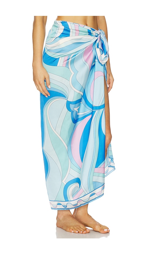 Cin Cin Long Scarf In Blue