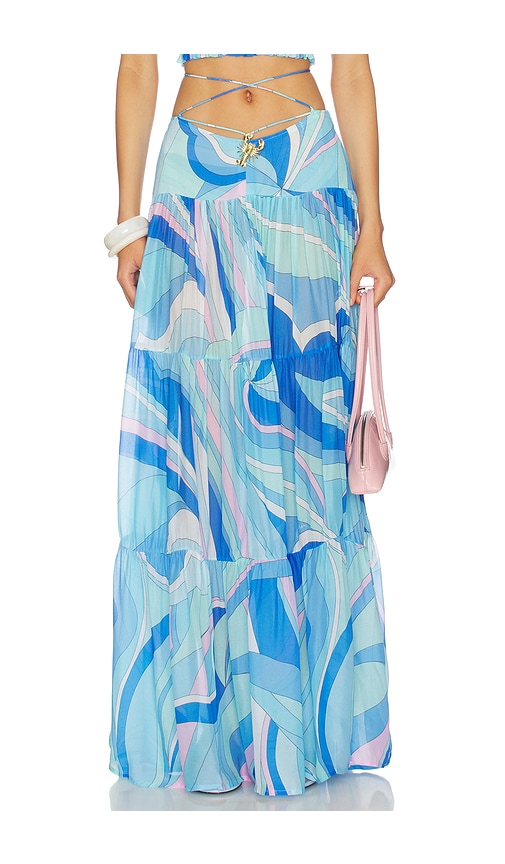 Cin Cin Song Lobster Maxi Skirt
