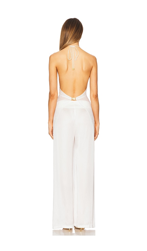  Cin Cin Oberteil Coral Orchid Drape In White. Größe S. Also In Xs, M, L, Xl. 