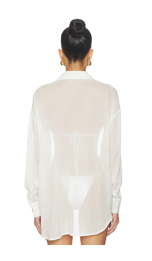  Cin Cin Geknöpftes Hemd Solace In White. Größe Xs. Also In M. 