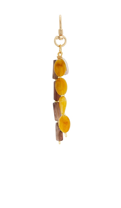  Casa Clara Chiara Keychain In Neutral. 