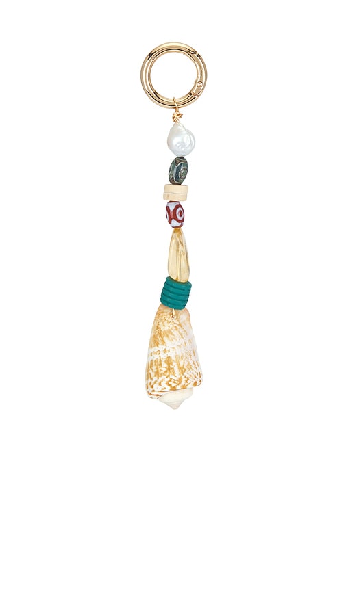 Casa Clara Colette Keychain In Gold