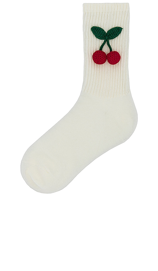  Casa Clara Socken Paulina In White. 