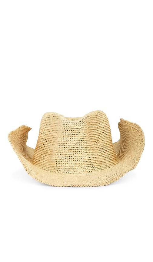 Shop Casa Clara Cowboy Hat In 棕榈树叶