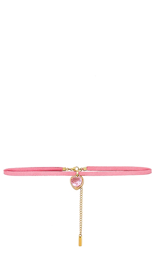 Casa Clara Love Necklace In Pink