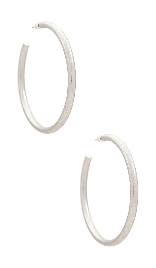 Small Clara Hoops Sterling Silver