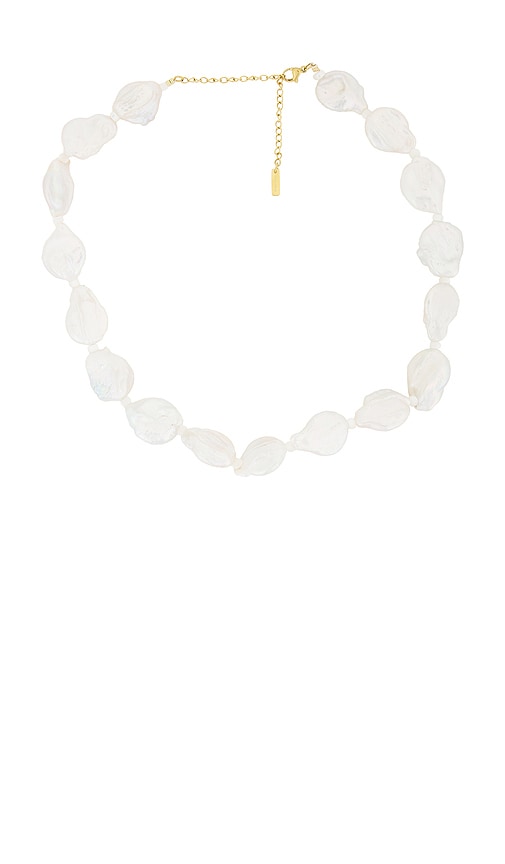 Shop Casa Clara Spray Necklace In White