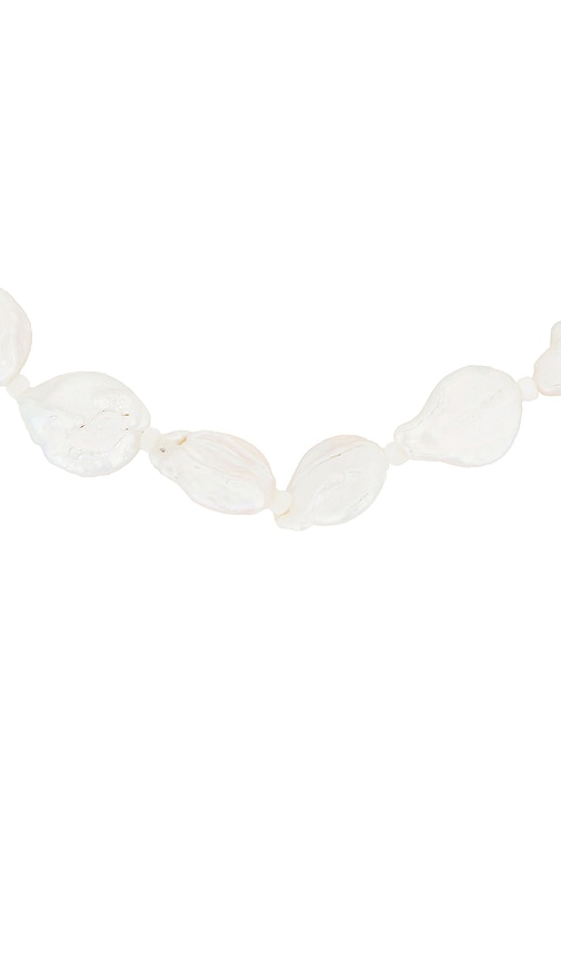 Shop Casa Clara Spray Necklace In White